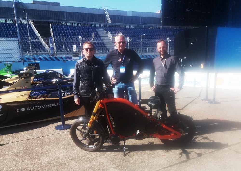 Das Team vom ADAC Berlin-Brandenburg (v.l.n.r.): Janko Garbsch, Volker Krane, Alexey Yakimenko
